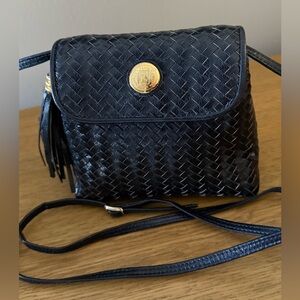 Fendi Black leather shoulder/crossbody bag!